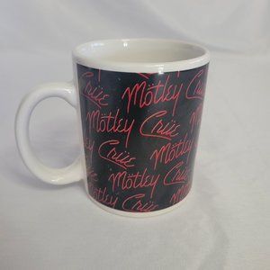 Motley Crue Black/Red 2009 Coffee Cup 10 oz